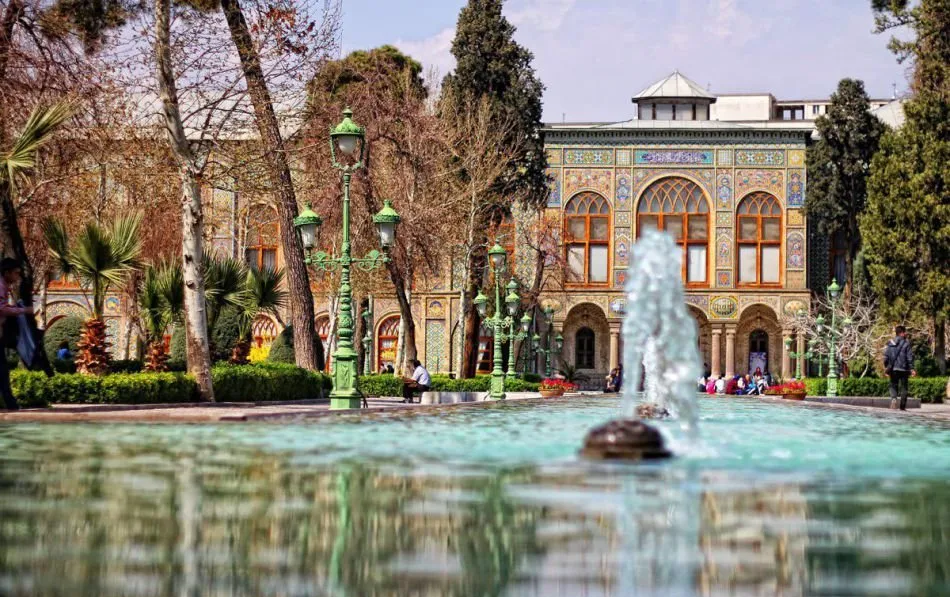 Courtyard of Golestan Palace