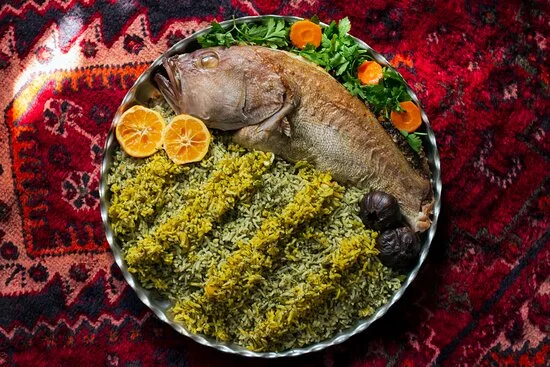 sabzi polo mahi in Persian New Year 