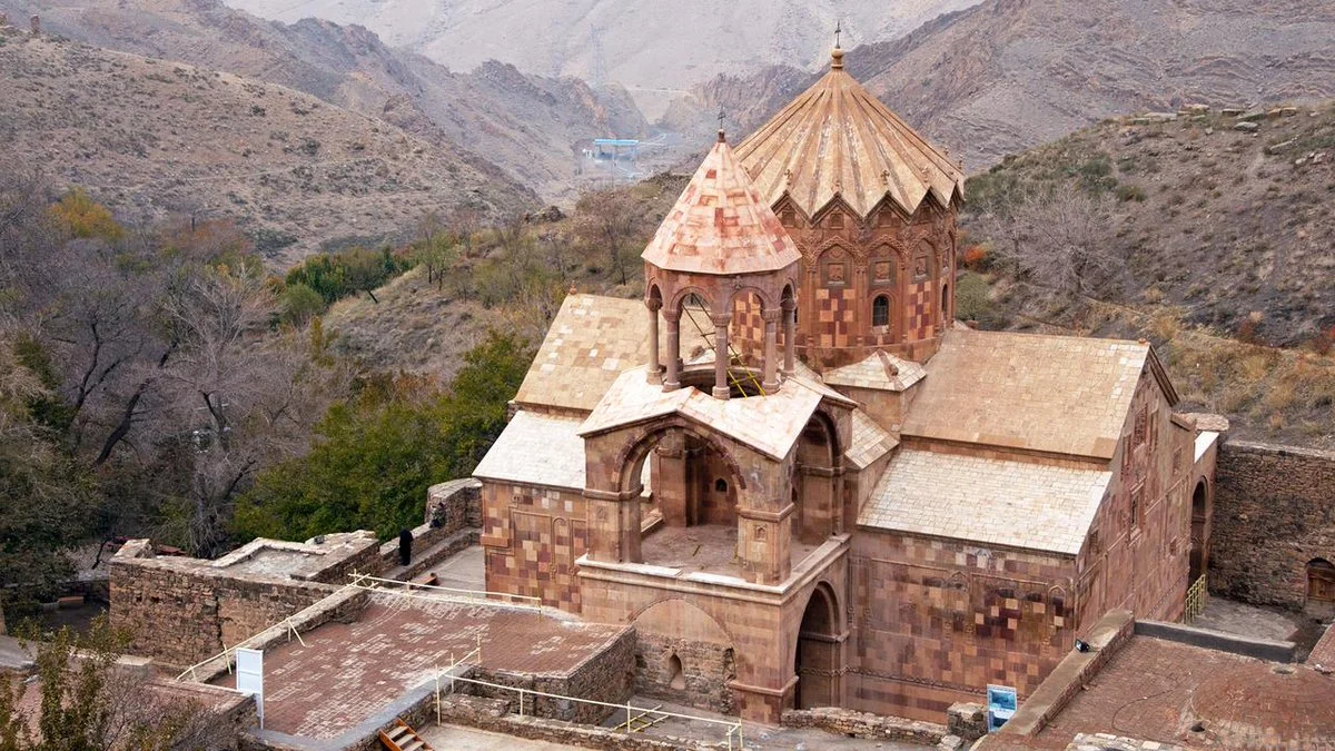 Saint Stepanos church in Iran