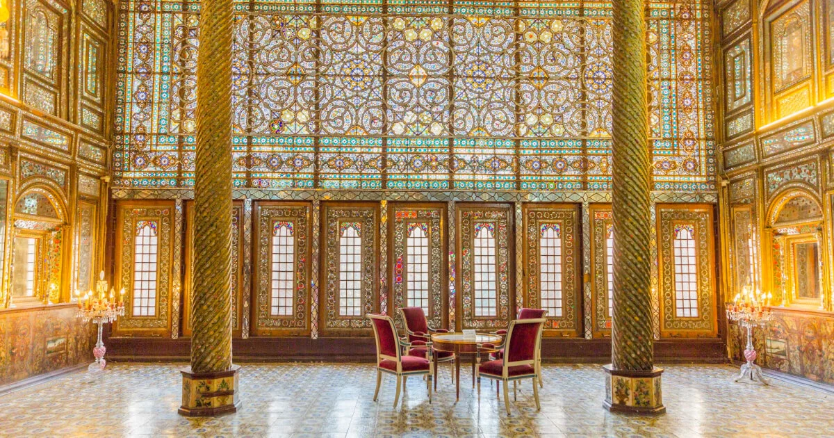 Emarat-e-Badgir in Golestan Palace
