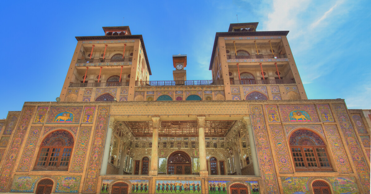 Shams-ol-Emareh Golestan Palace in Tehran